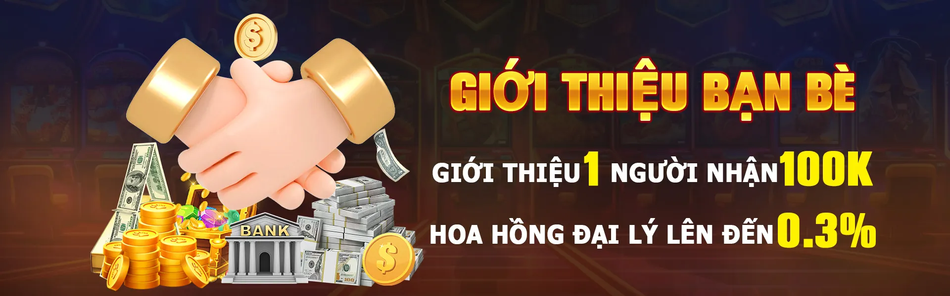Hình ảnh banner quảng cáo ưu đãi độc quyền Lucky 8